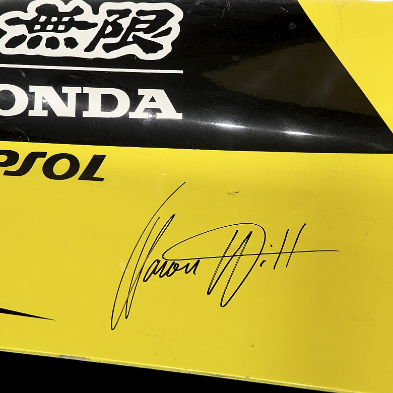 Signed Engine Cover, Jordan F1 Team, 1998 Season