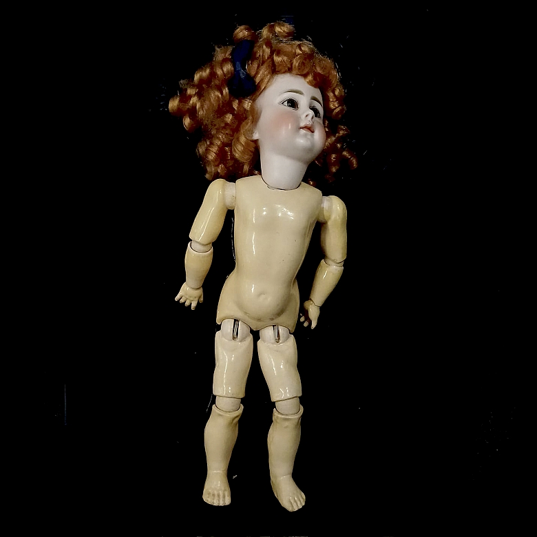 Muñeca de porcelana, 939, Alemania, ca. 1895-1915