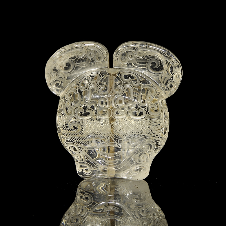 Colgante de cuarzo blanco 