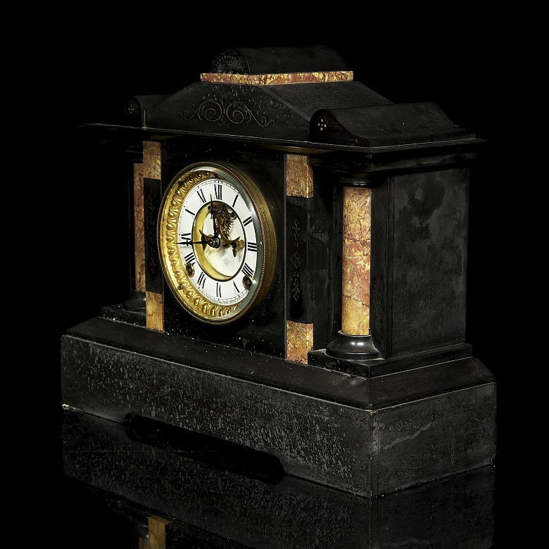 Reloj de sobremesa Ansonia Clock Company, fnn.s.XIX