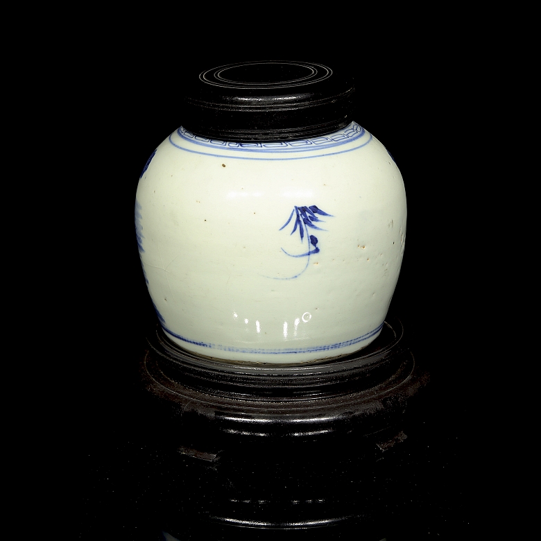 Tarro de jengibre de cerámica, s.XX - 2