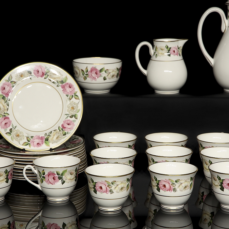Tea and coffee set, Royal Worcester, 20th century - 3