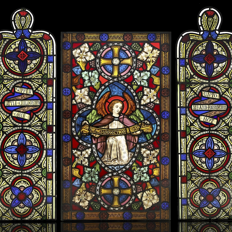 Shrigley and Hunt, vidriera emplomada 