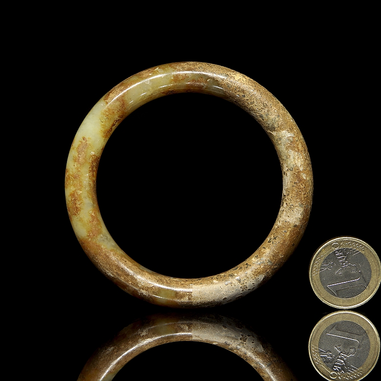 Esclava de jade tallado, dinastía Ming