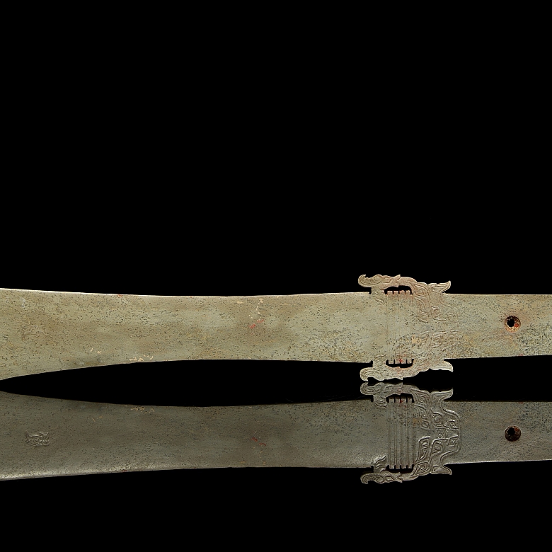 Hoja ceremonial de jade