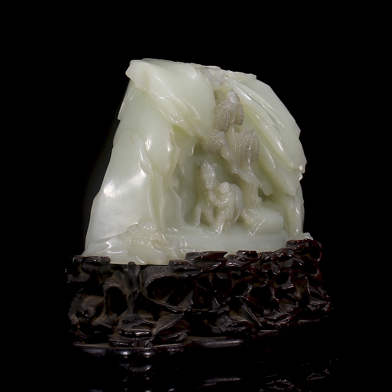 Jade blanco de Hetian