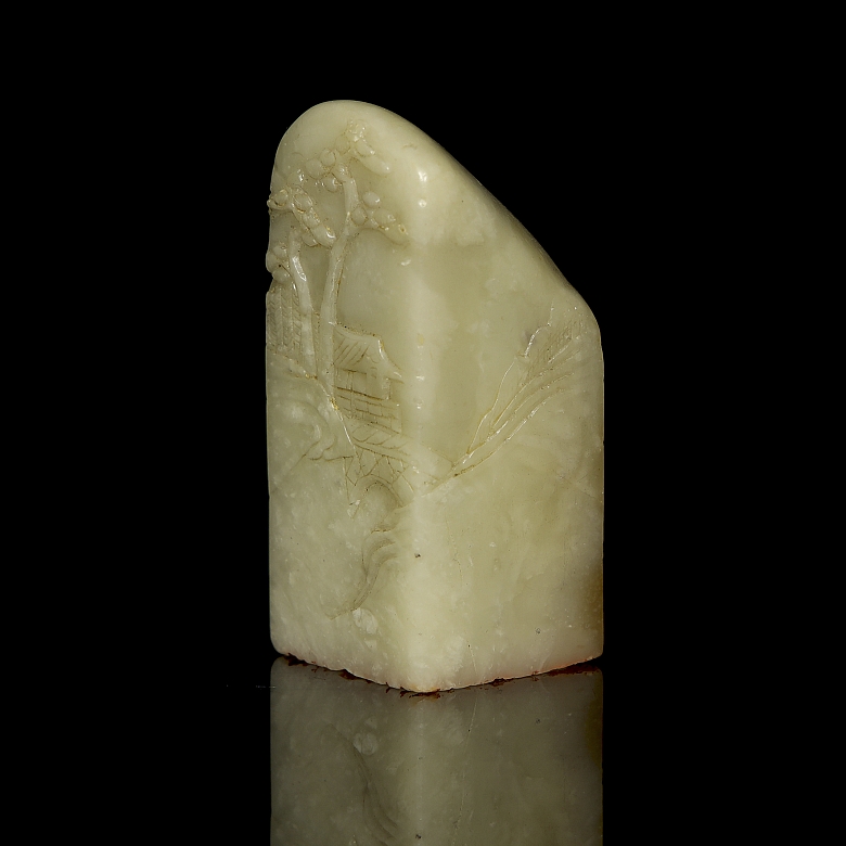 Sello de piedra tallada