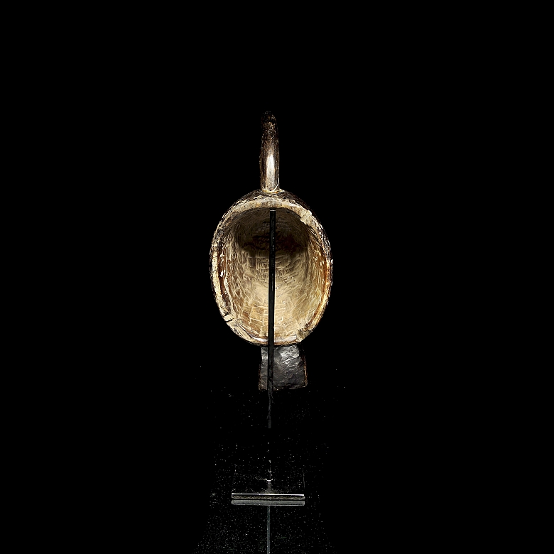 Máscara de danza zoomorfa, cultura Ogoni, Nigeria, s.XX