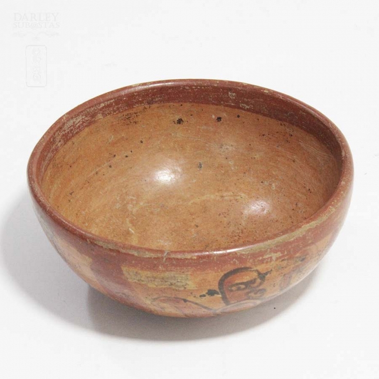 Vasija policromada Maya - 6