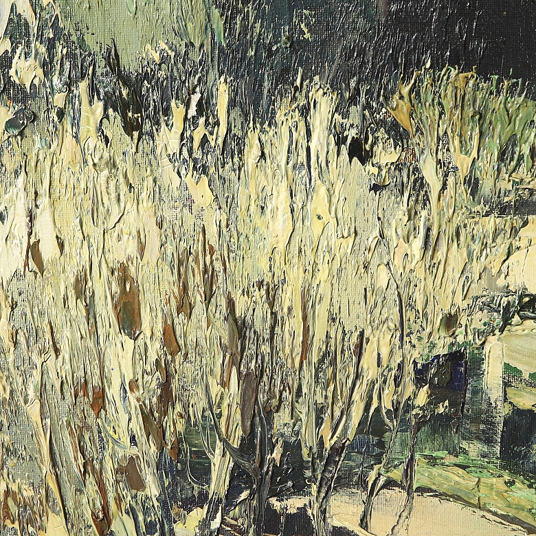 何塞·科扎尔·维德玛 José Cozar Viedma (1944) 《城市景观》 - 1