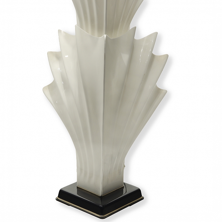 Pair of floor lamps ‘Sea Shells’ by Rougier, circa 1970