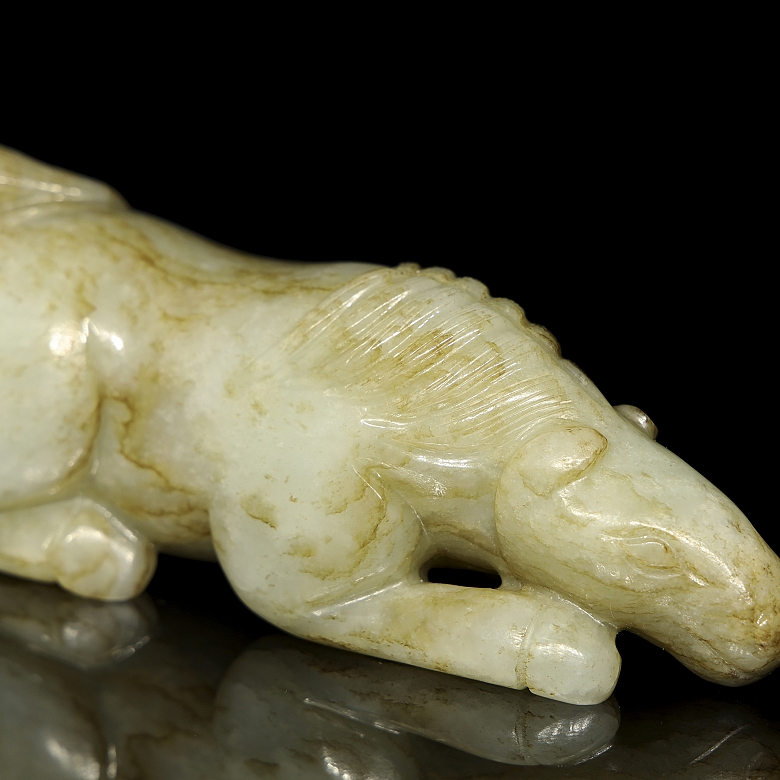Jade figurine “Horse”, Qing dynasty - 7