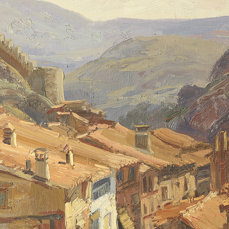 Vicente Armiñana (1950) ‘Views of Albarracín’, 1980