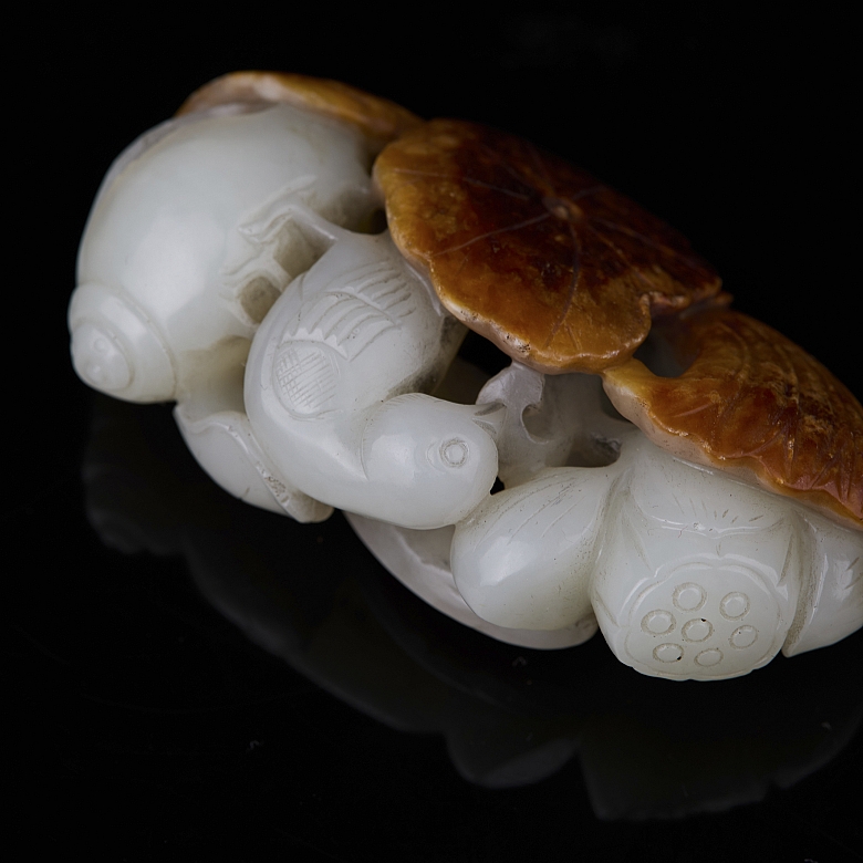 Colgante de jade de Hetian 