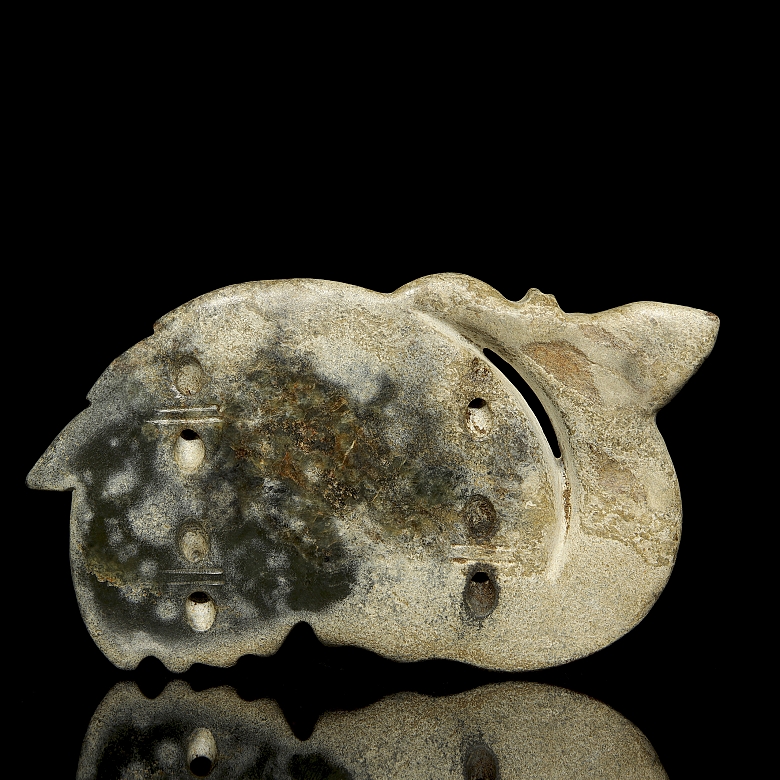 Figura de jade tallado 