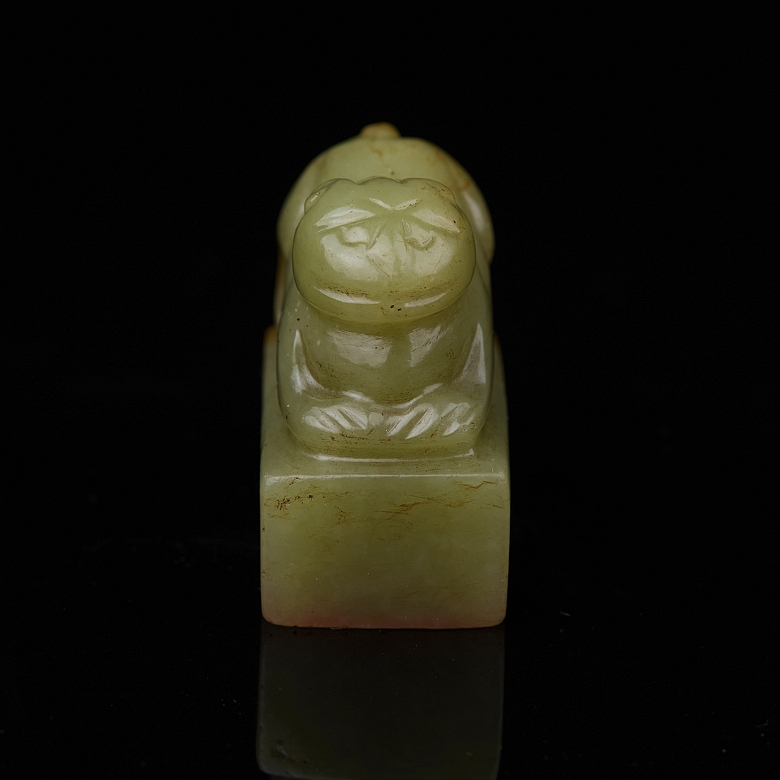 Sello de jade amarillo