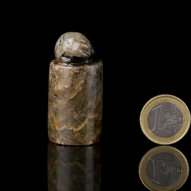 Carved jade seal ‘Elephant’, Ming dynasty