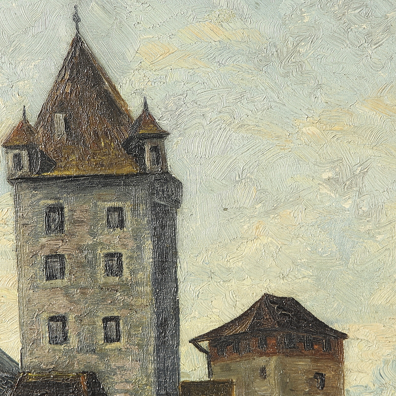 D. de Grandi ‘City in Southern Germany’, 1929 - 1