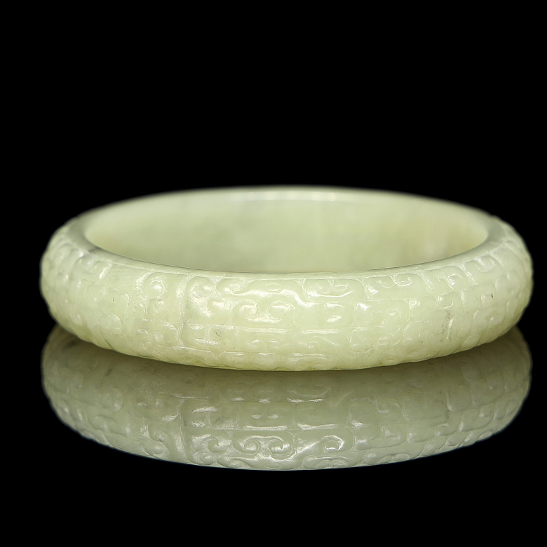 Esclava de jade celadón 