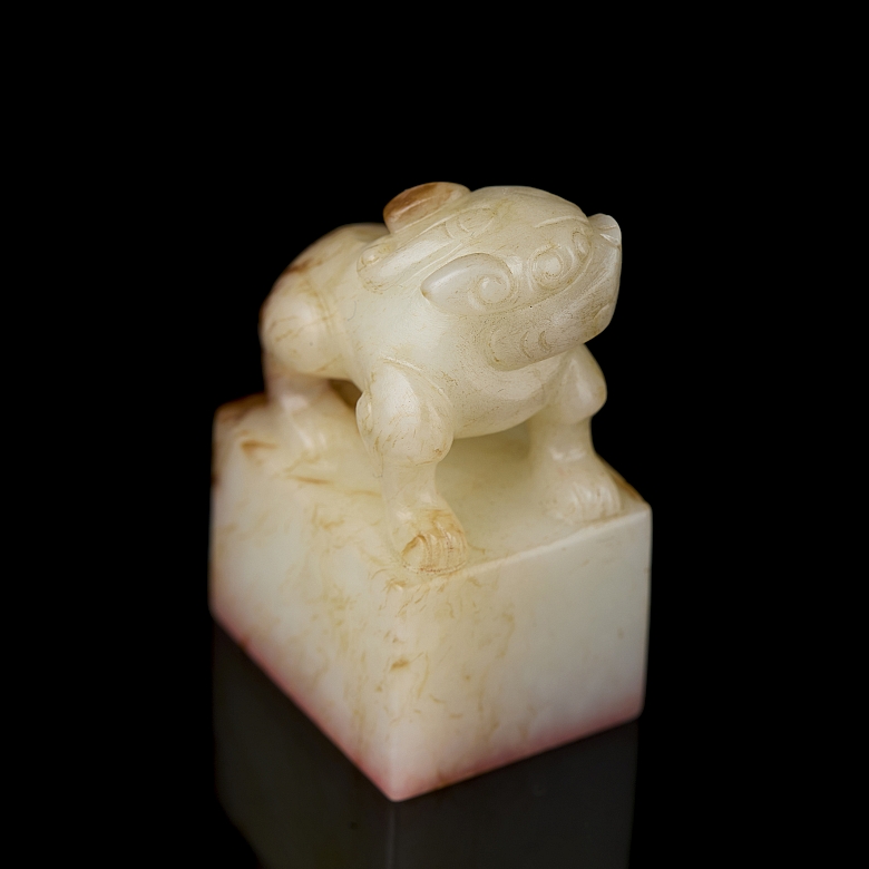 Sello de jade de Hetian 