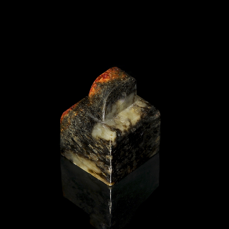 Sello de jade tallado, dinastía Han