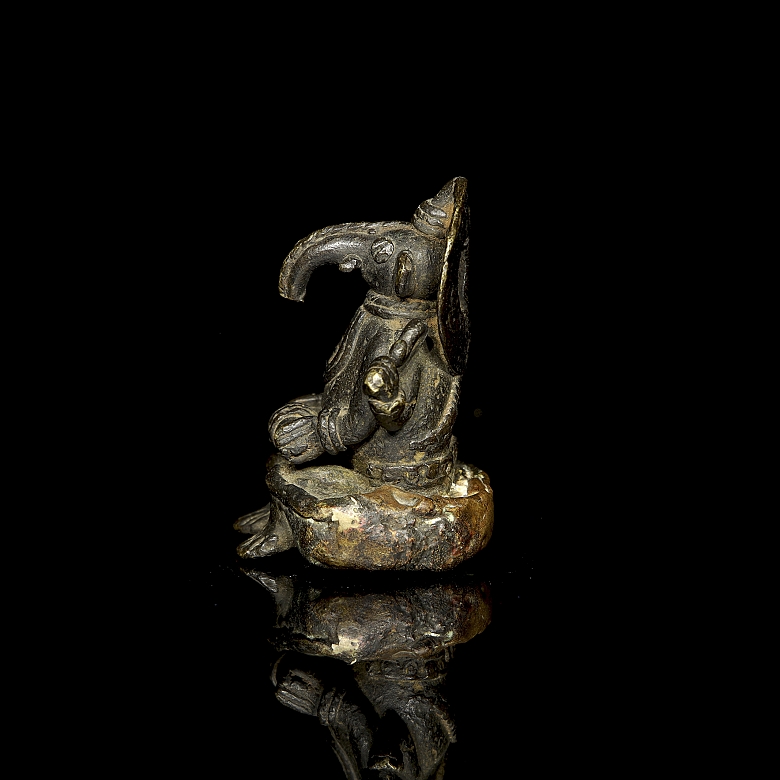 Figura de bronce 