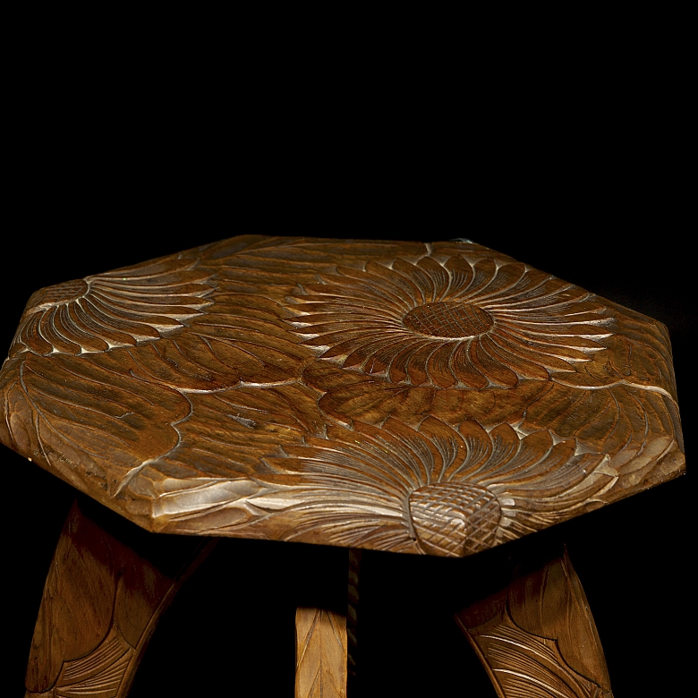 Pedestal de dos niveles para Liberty & Co., circa 1900–1910