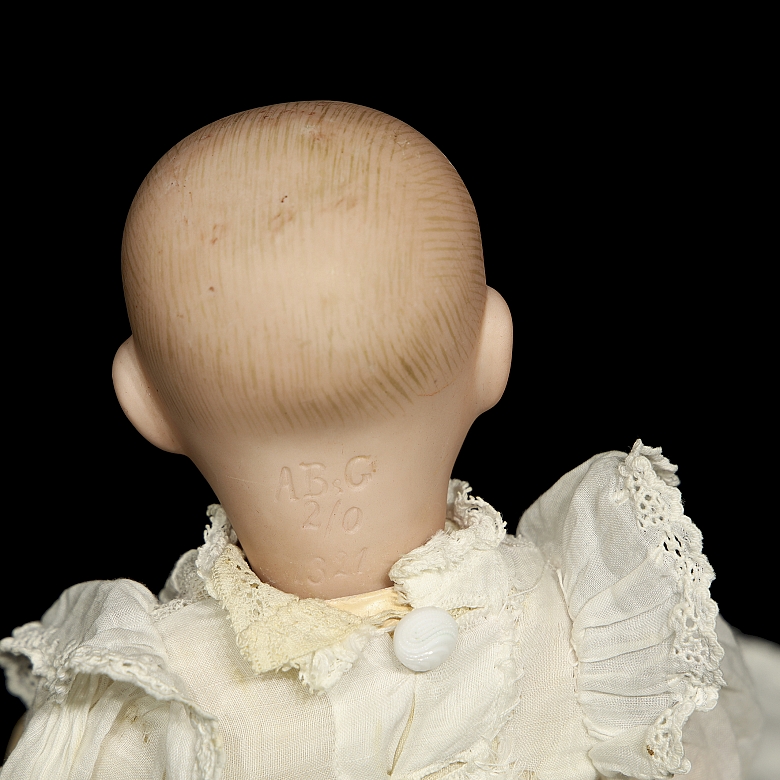 Muñeca de porcelana de carácter Alt, Beck & Gottschalck (ABG), Alemania, c. 1910-1920