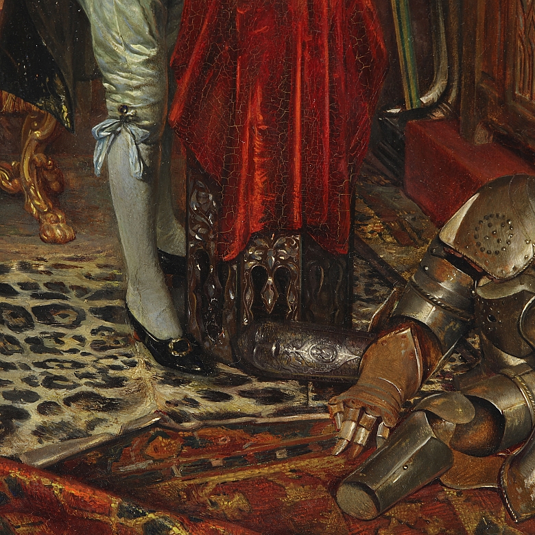 Ignacio de León y Escosura (1834–1901) ‘The Restorer’, 1869