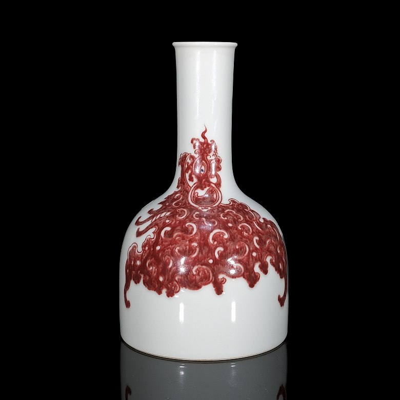 Jarrón de porcelana esmaltada 