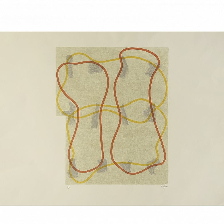 亚历杭德罗·科鲁赫拉 Alejandro Corujeira （1961）《雪之五重奏系列：花园之光》，2005年