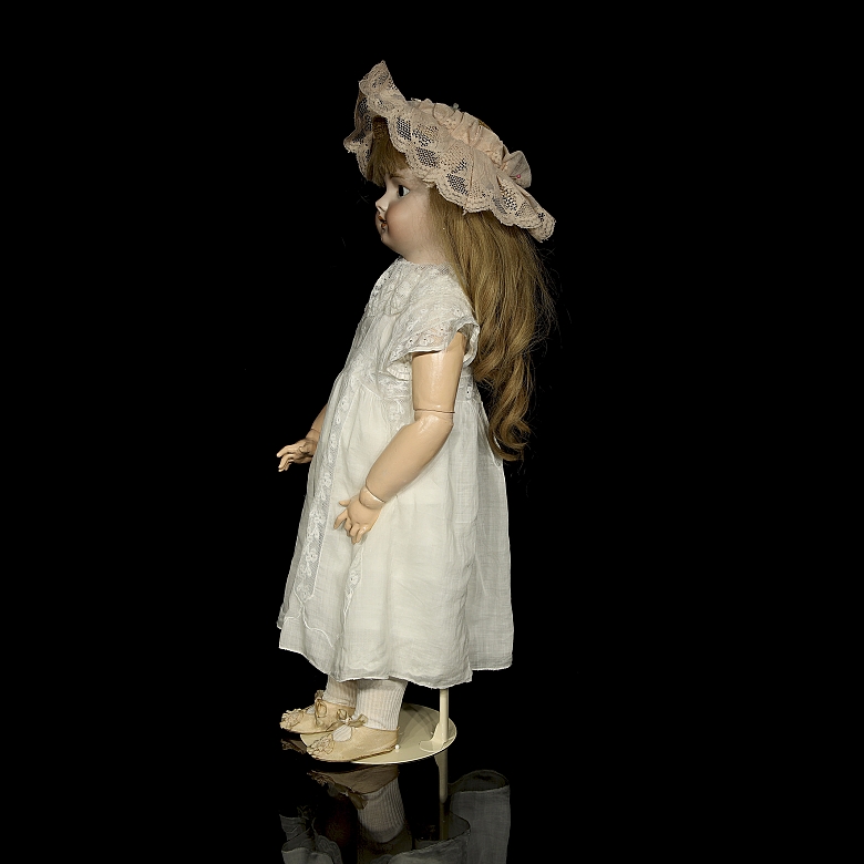 Muñeca de porcelana DEP, Simon & Halbig, c. 1900-1910