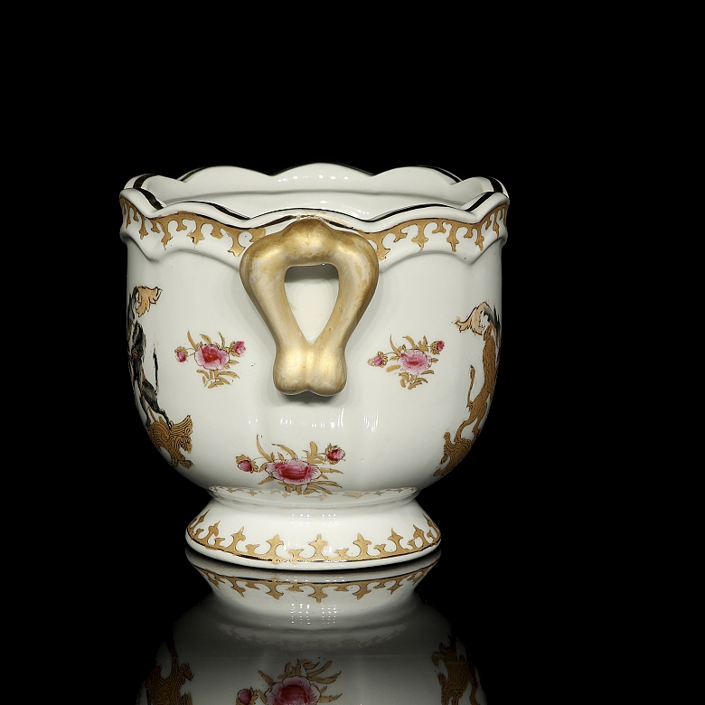 Recipiente de porcelana 
