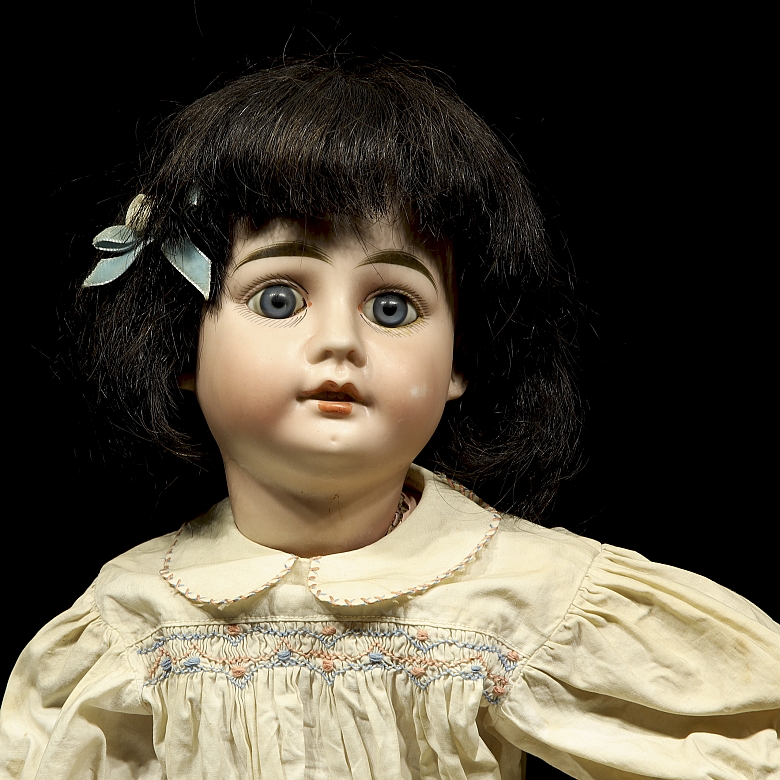 Muñeca de porcelana, Europa, ca. 1895-1920
