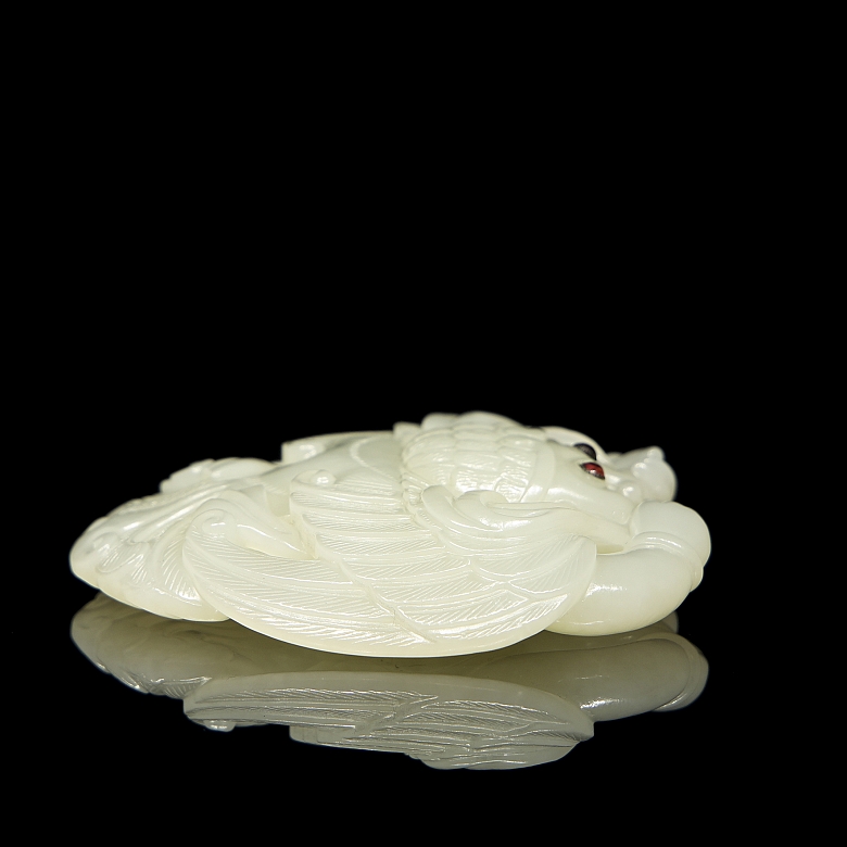 Jade figurine “Mythological beast”, Qing dynasty - 5
