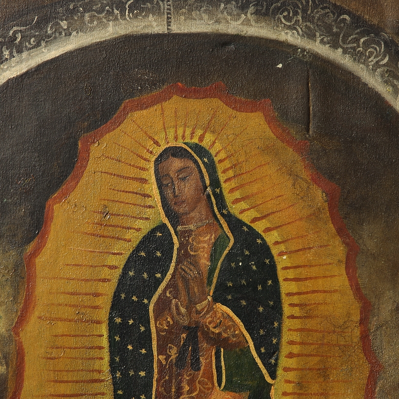Colonial school pps.XX ‘Virgin of Guadalupe’