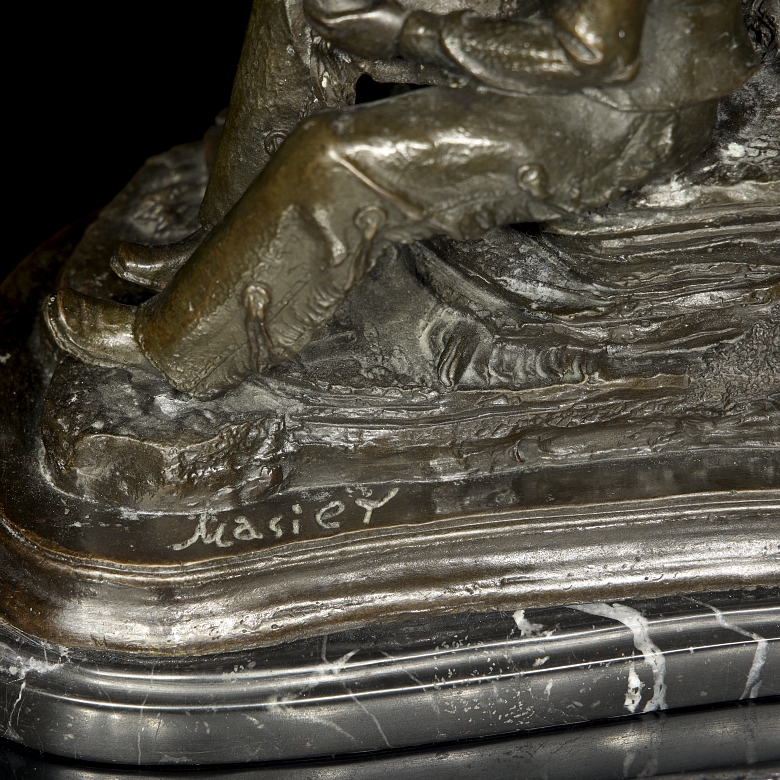 Jean Pierre Masier (1878–1957) ‘Cowboy with Horse’ - 5