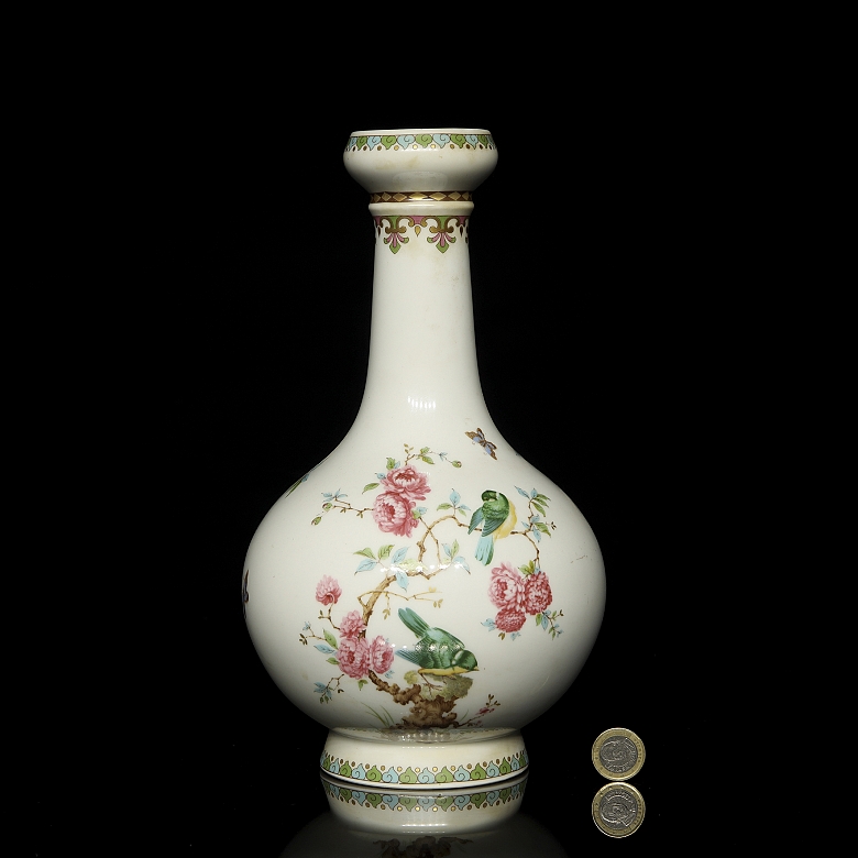 Porcelain vase, Kaiser, ‘Birds’, 20th century - 8