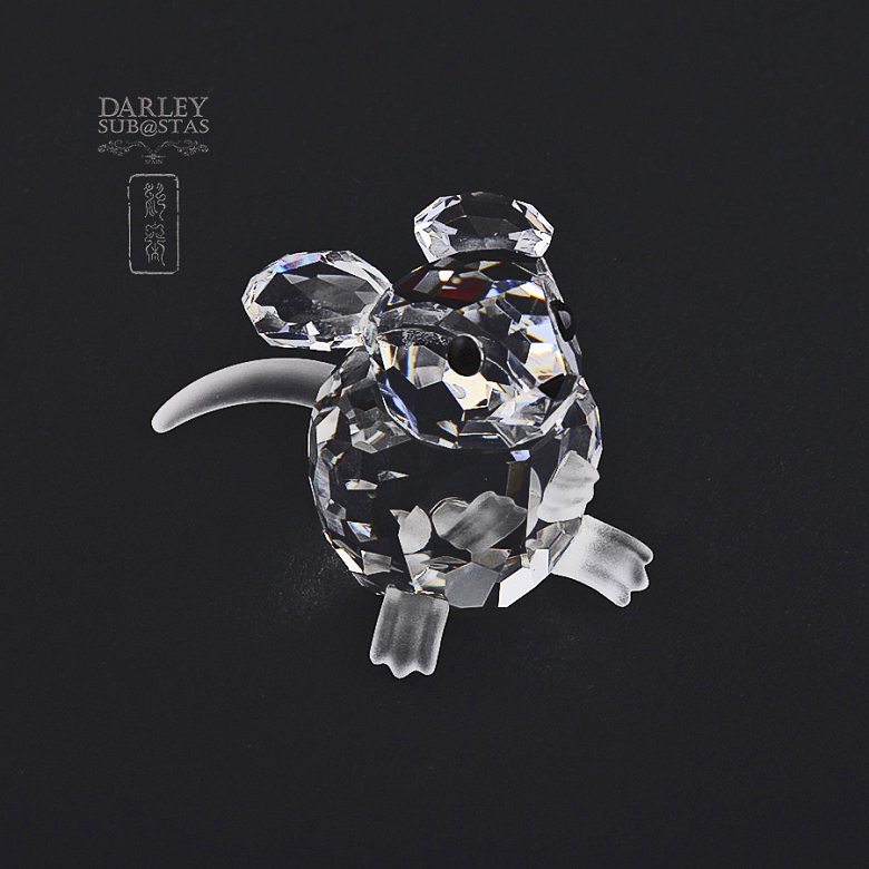 Cinco figuras de Swarovski. - 2