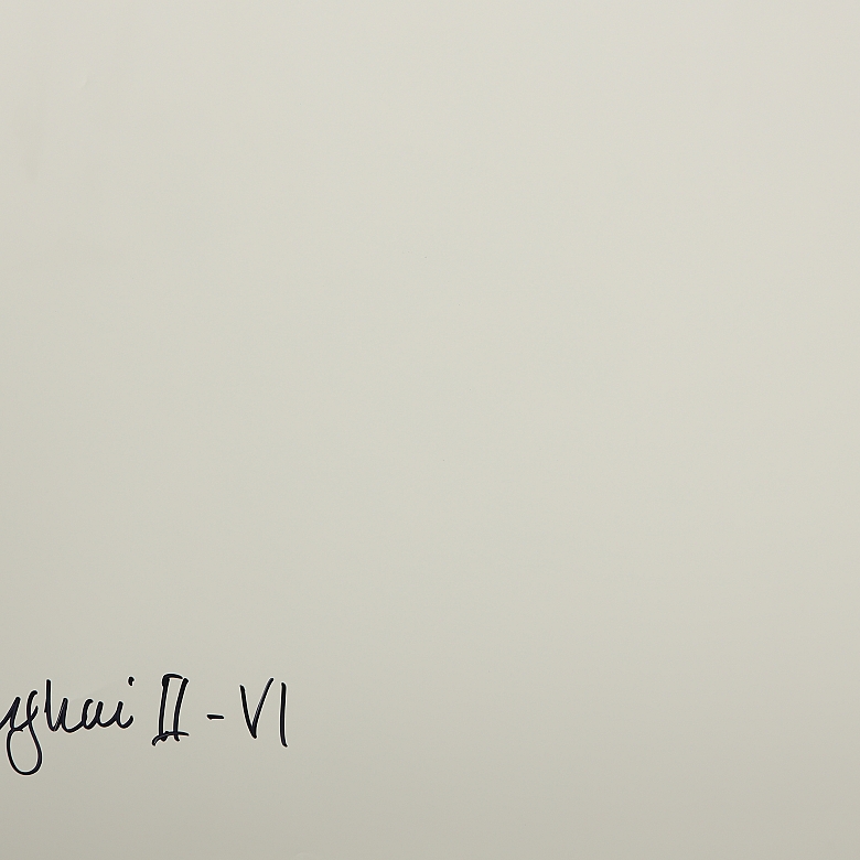 泽维尔·瓜丹斯 Xavier Guardans (1954) 《上海II》，2005年