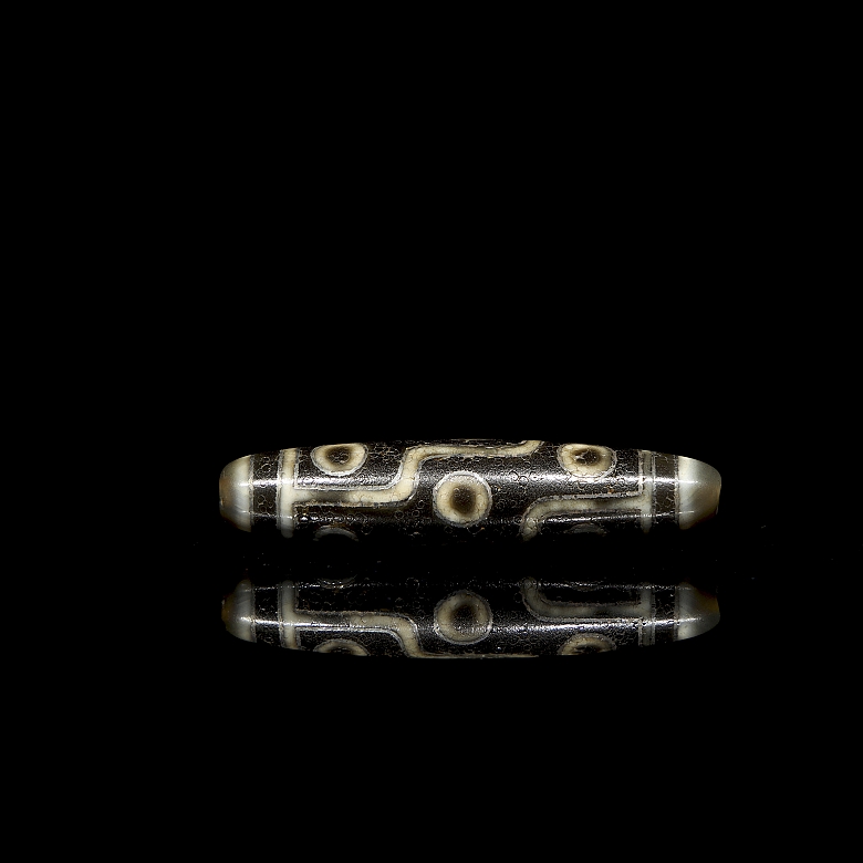 Cuenta Dzi de ágata 