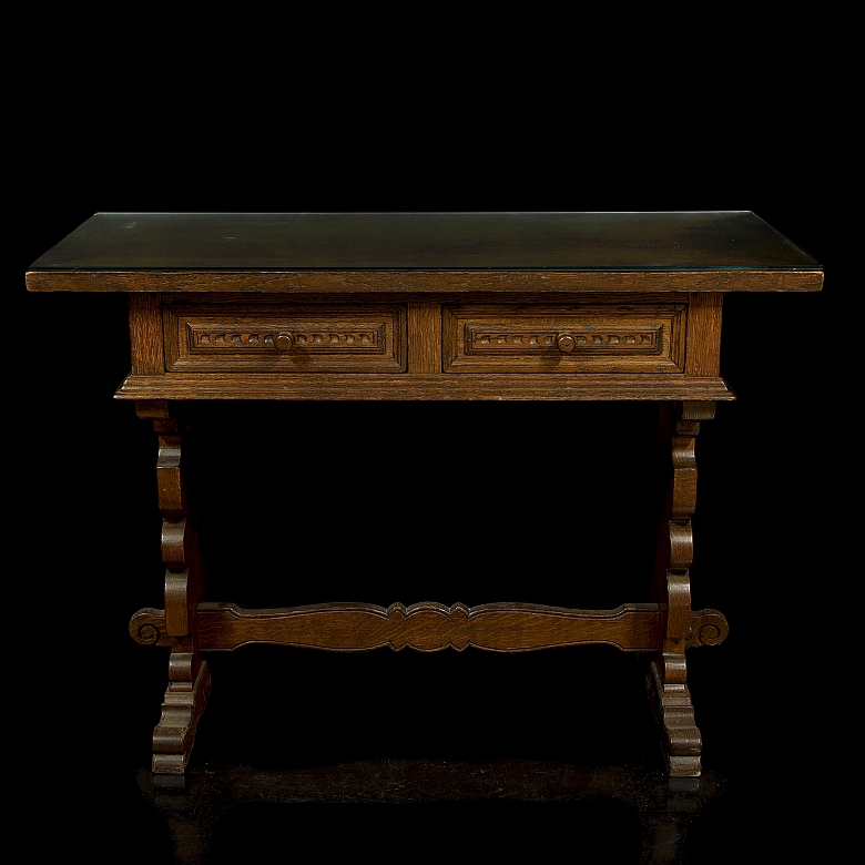 Mueble recibidor de madera, s.XX