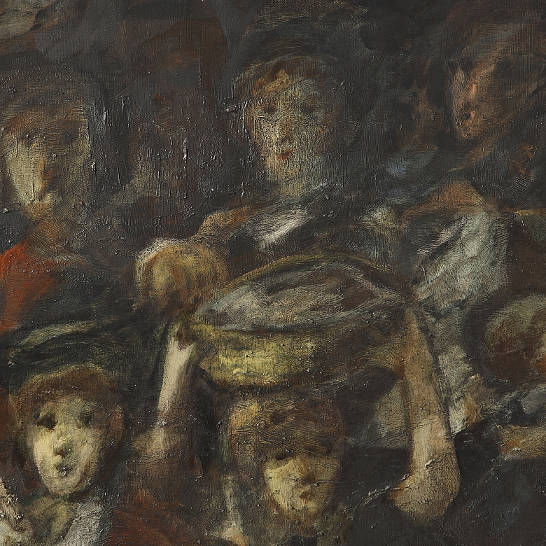 弗朗西斯科·米尔·贝伦格尔 Francisco Mir Belenguer（1934–2023）《许多人》，1974年 - 1