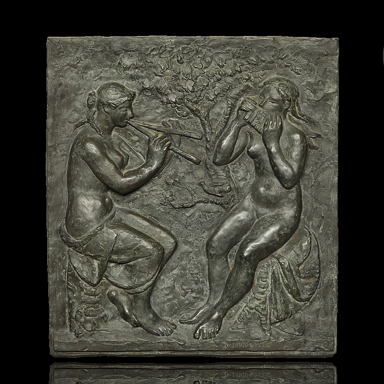 Octavio Vicent (1914-1999) ‘Musical Scene’