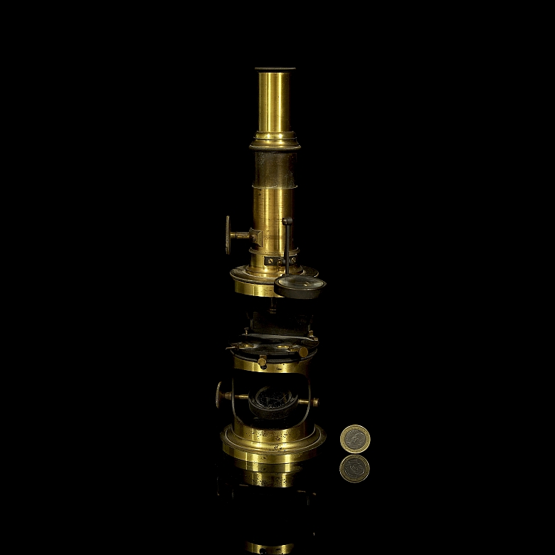Lerebours et Secrétan “Microscope with accessories and cases” 1845 and 1854