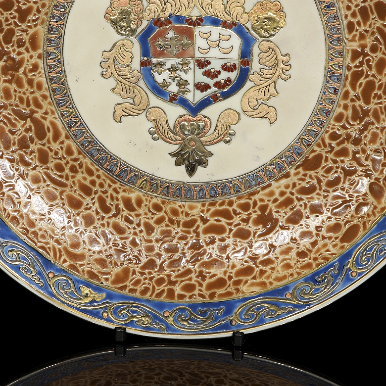 Plato de porcelana