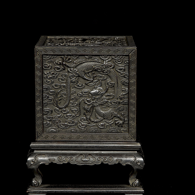 Caja para sello de madera de Zitang