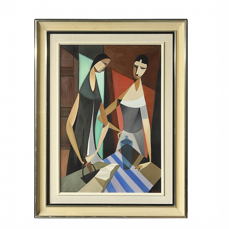 Carlos Bravo Calvo (1925) ‘The Ironers’