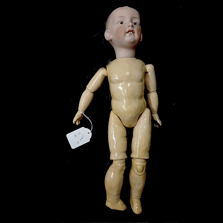 Muñeco de porcelana, Alemania, ca. 1910-1920
