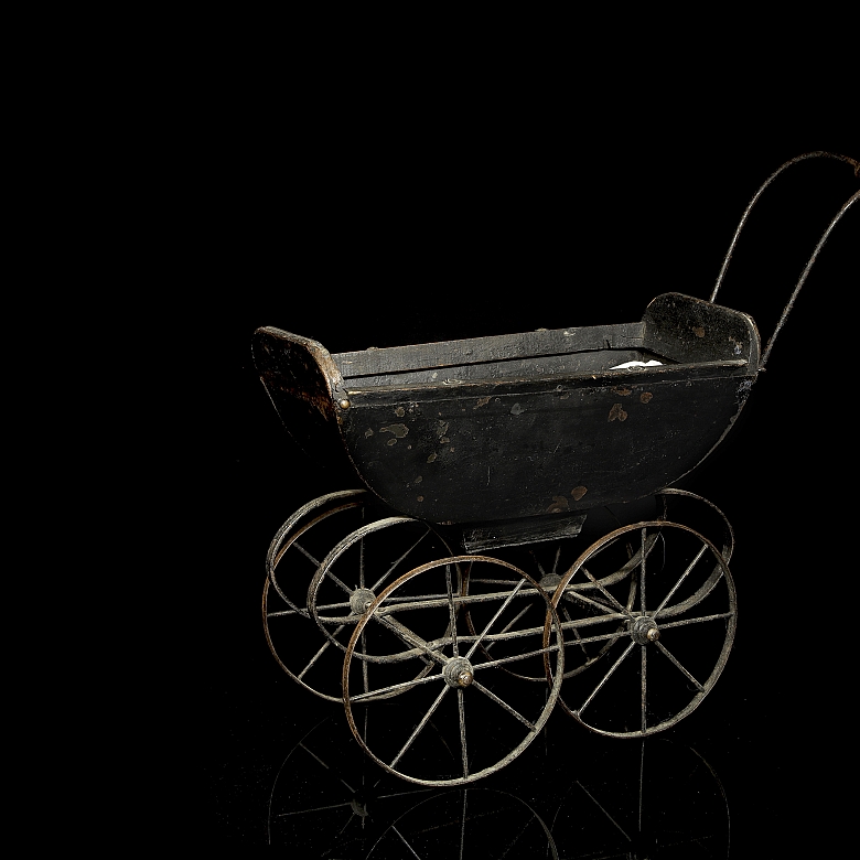 Cochecito de muñeca, Inglaterra, c.1890-1900